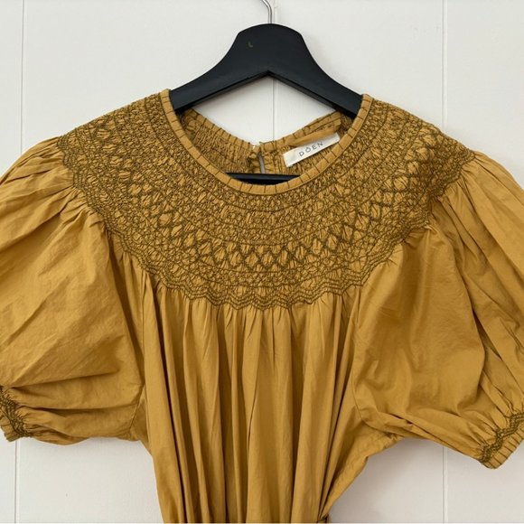 Doen Dresses & Skirts - Doen Like New Mustard Maxi Dress
